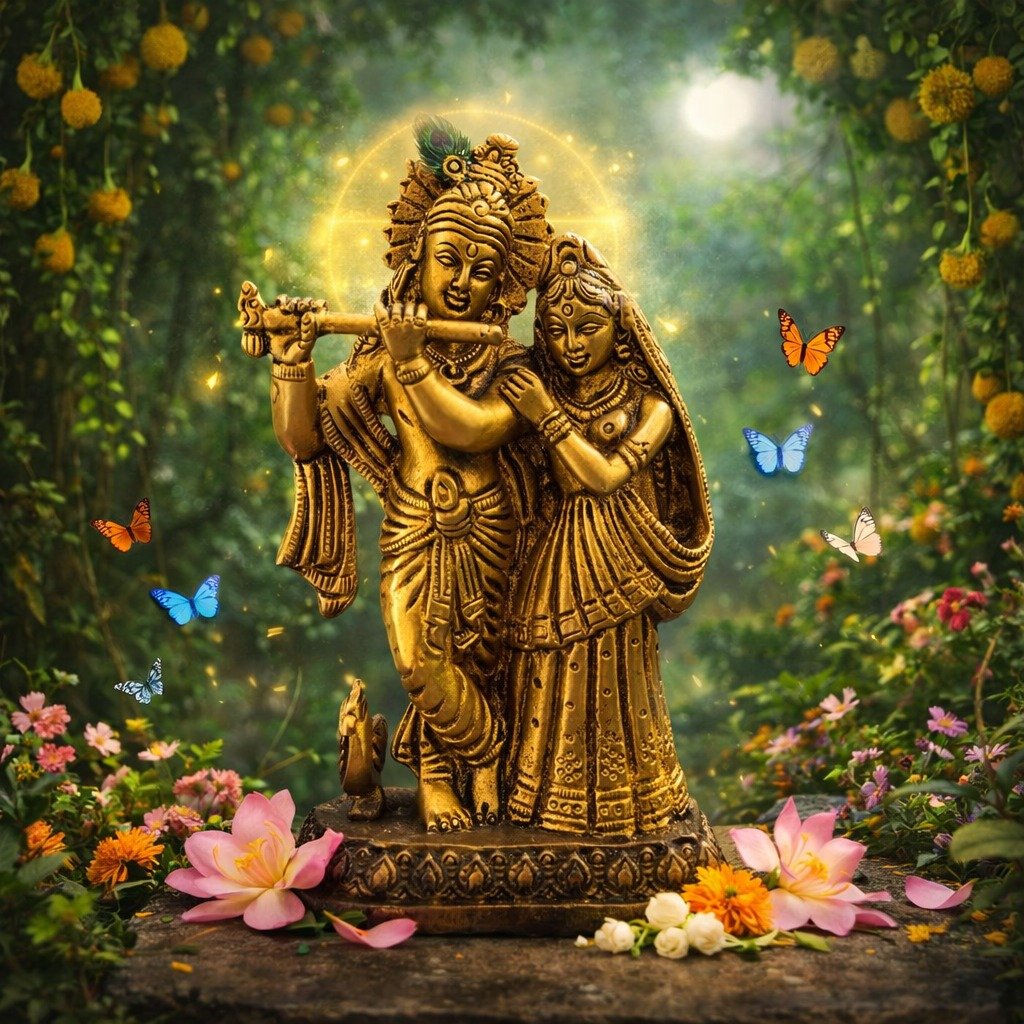 Brass Ganesh Idol - 3 inch